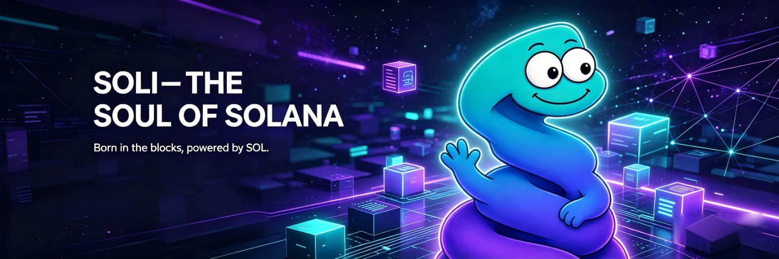 SOLI — the soul of Solana. Born in the blocks, powered by SOL.